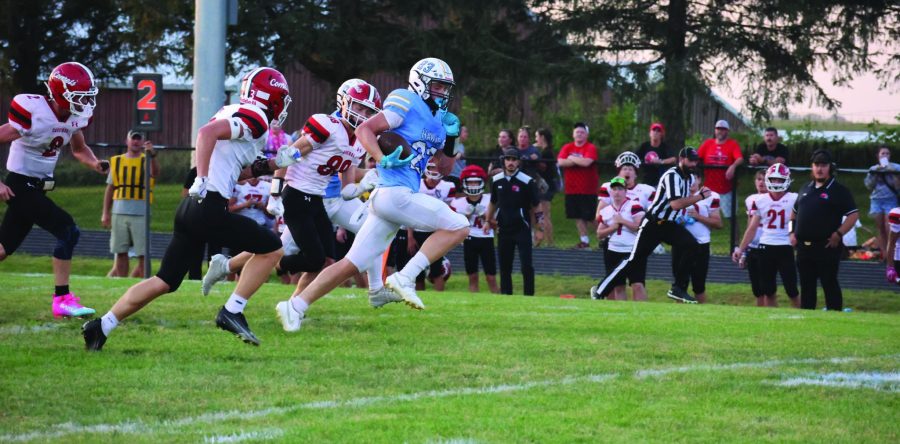 L-S football shuts out Cardinal in home opener