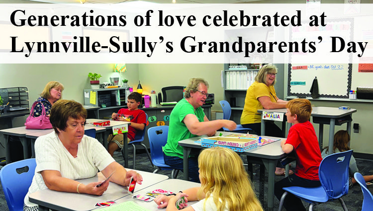 Generations of love celebrated at Lynnville-Sully’s Grandparents’ Day